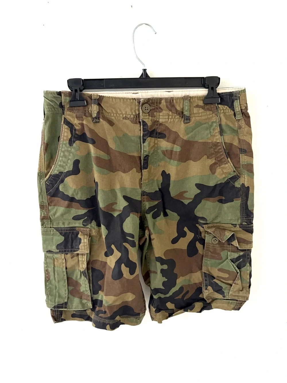 GAP Kids Camouflage Cargo Shorts, Size: 16 Husky